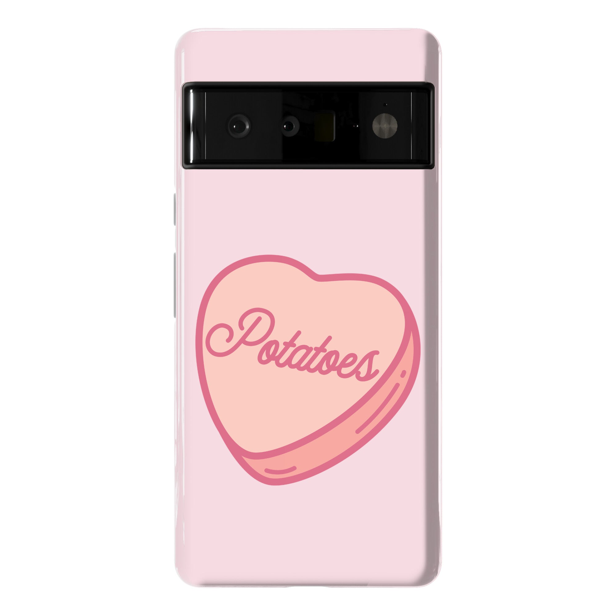 Potatoes Candy Heart Phone Case